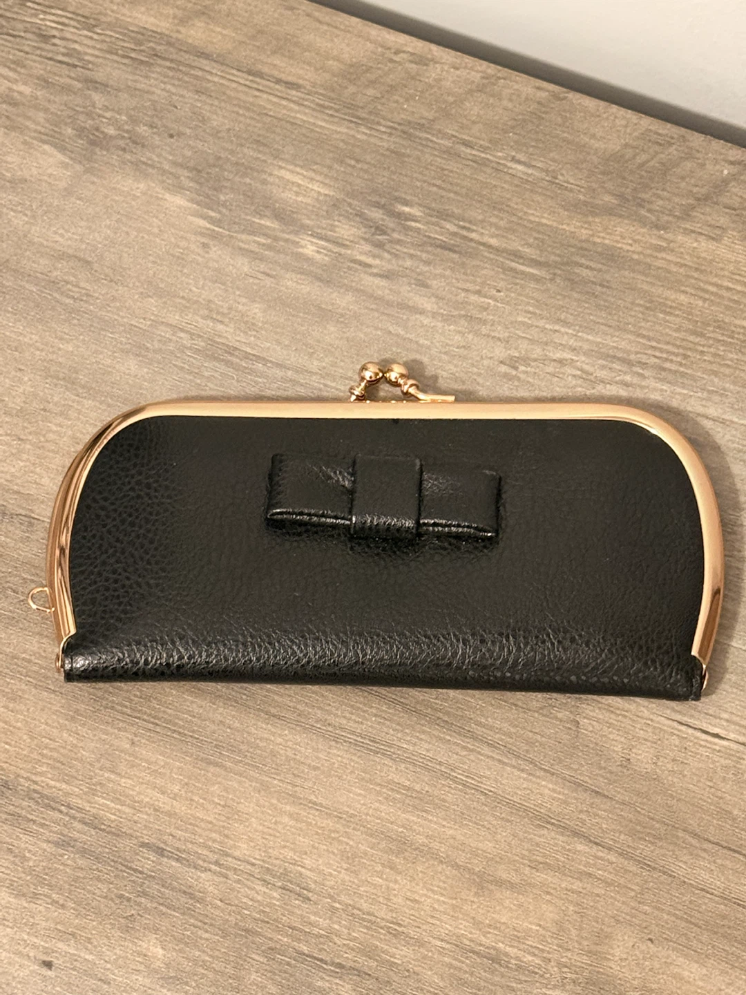 Black Bow Clutch Wallet - photo 2