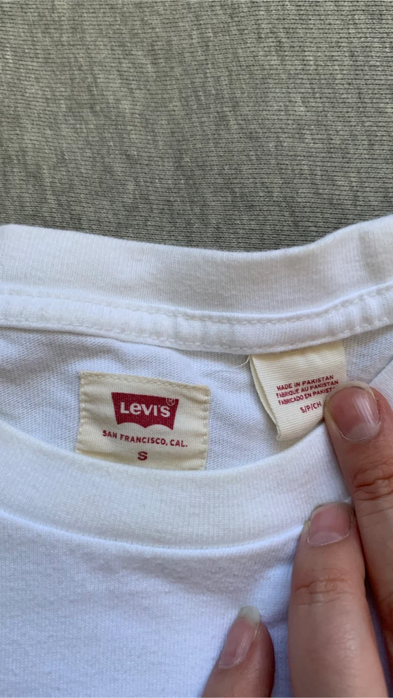 Levi's Red Tab Men’s Long Sleeve T-Shirt - Size Small - photo 4