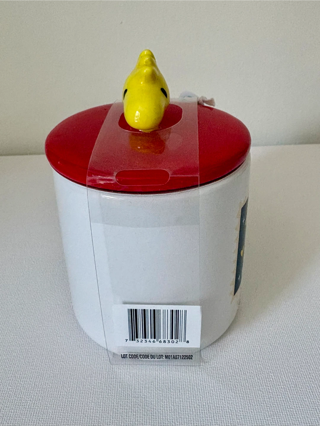 New Peanuts Woodstock Ceramic Mug with Lid - photo 3