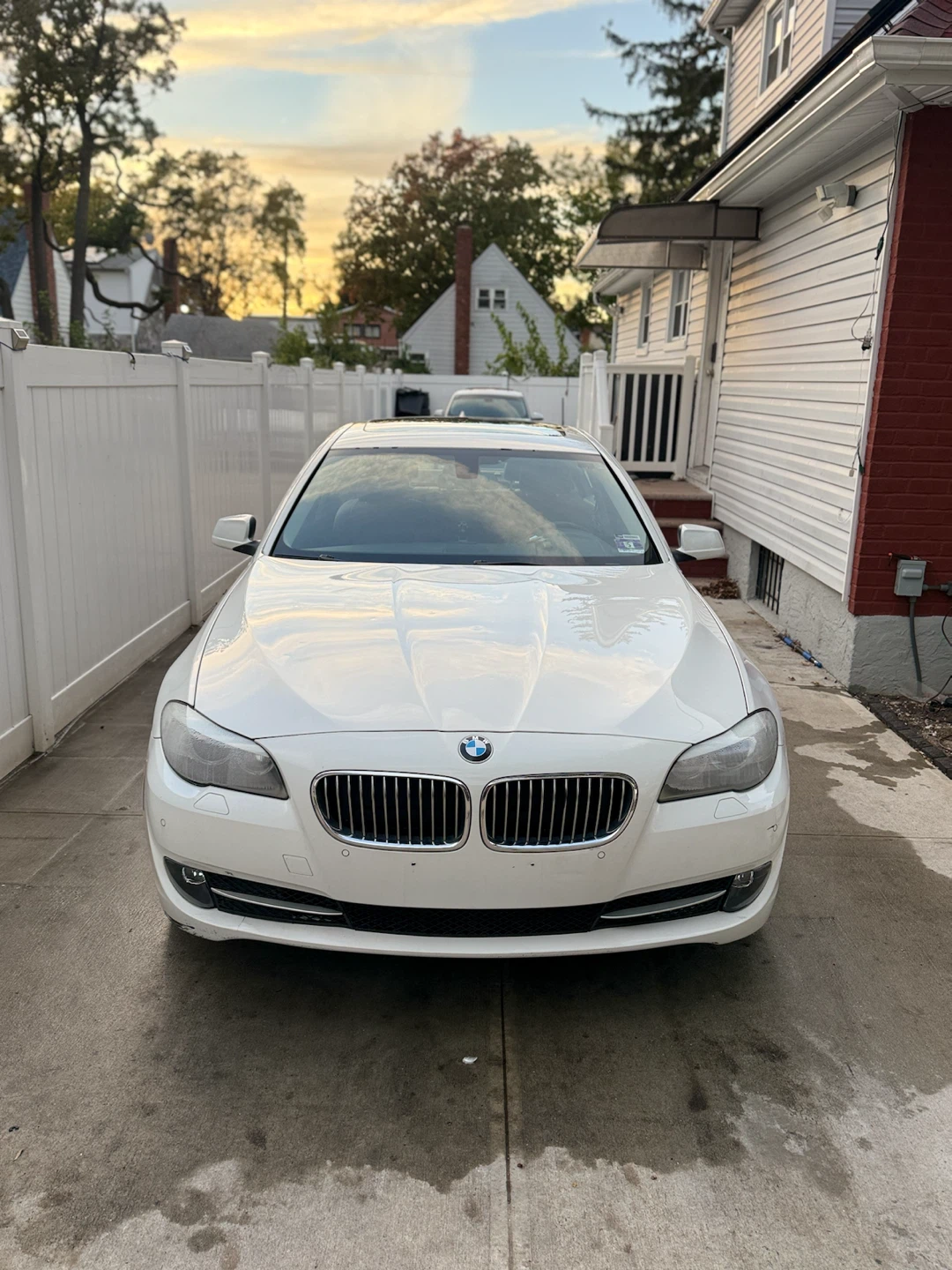 White 2013 BMW 528i Sedan 131k miles