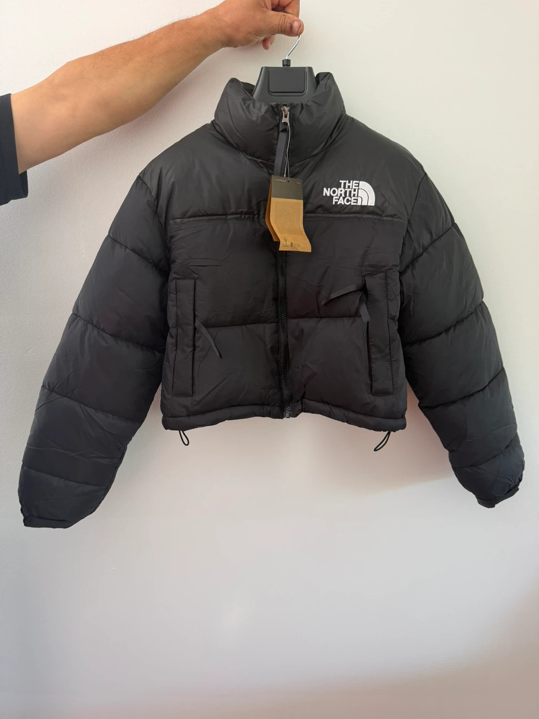The North Face Black Puffer Jacket size small brand new