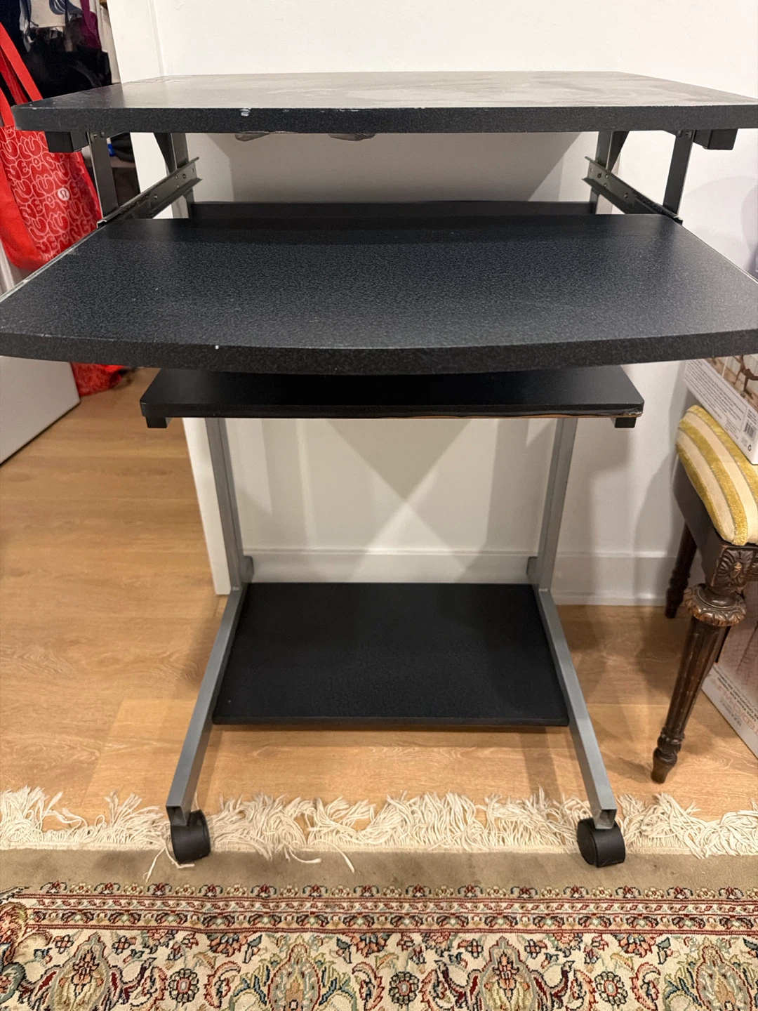 Rolling Computer Workstation Cart - photo 3