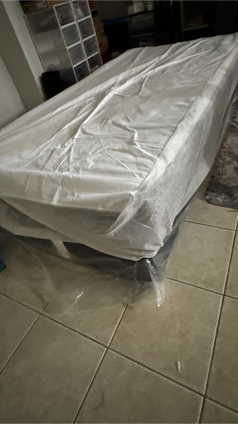 Boxspring in plastic packaging with Twin size mattress - photo 3