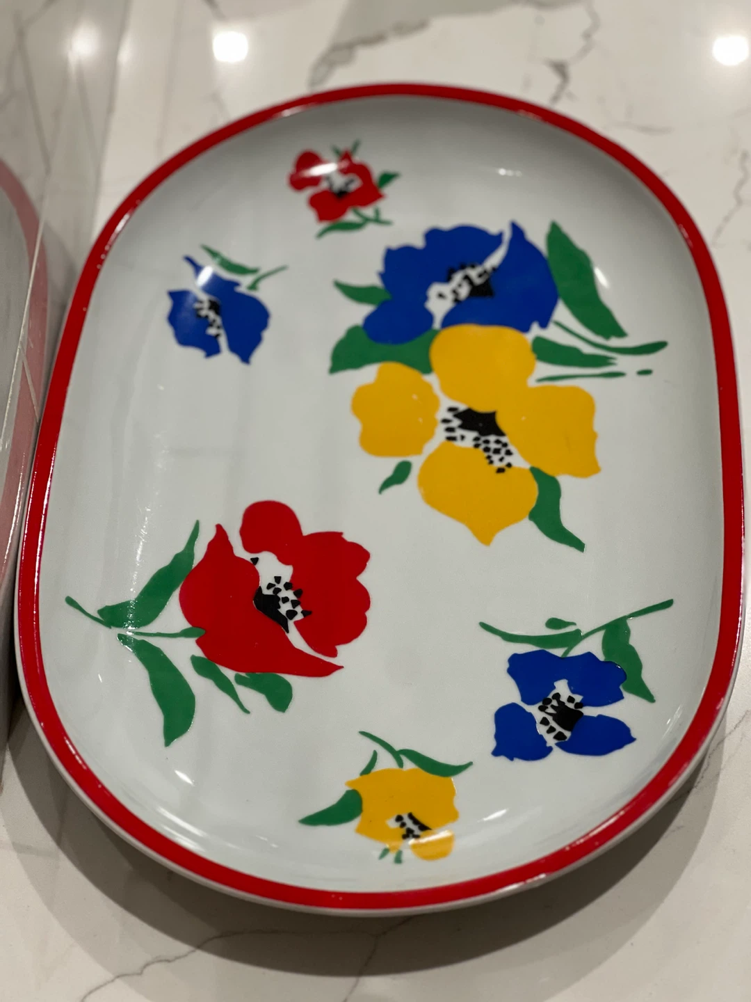 Block Hearthstone "Anemone" Oval Serving Platter - Vista Alegre - photo 2