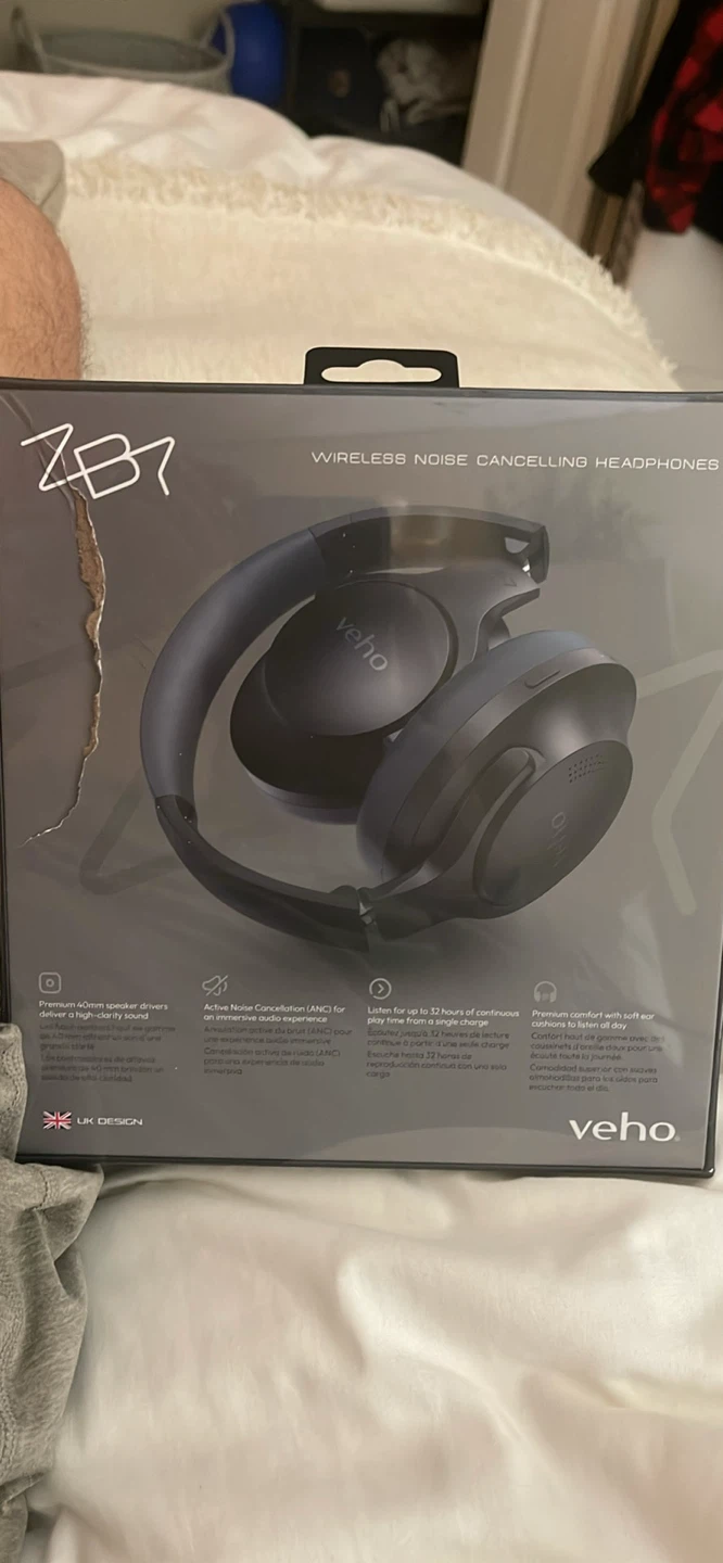 Veho ZB-7 Wireless Noise Cancelling Headphones - photo 2
