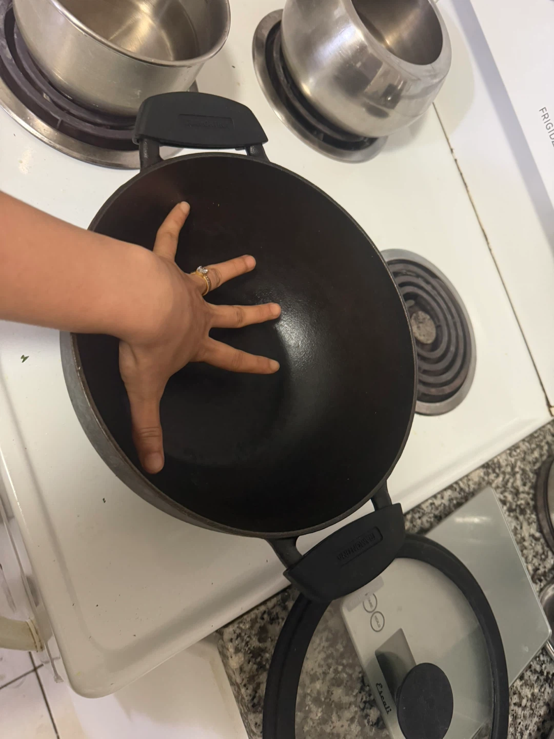Tramontina Cast Iron Deep Kadai 24cm - photo 5