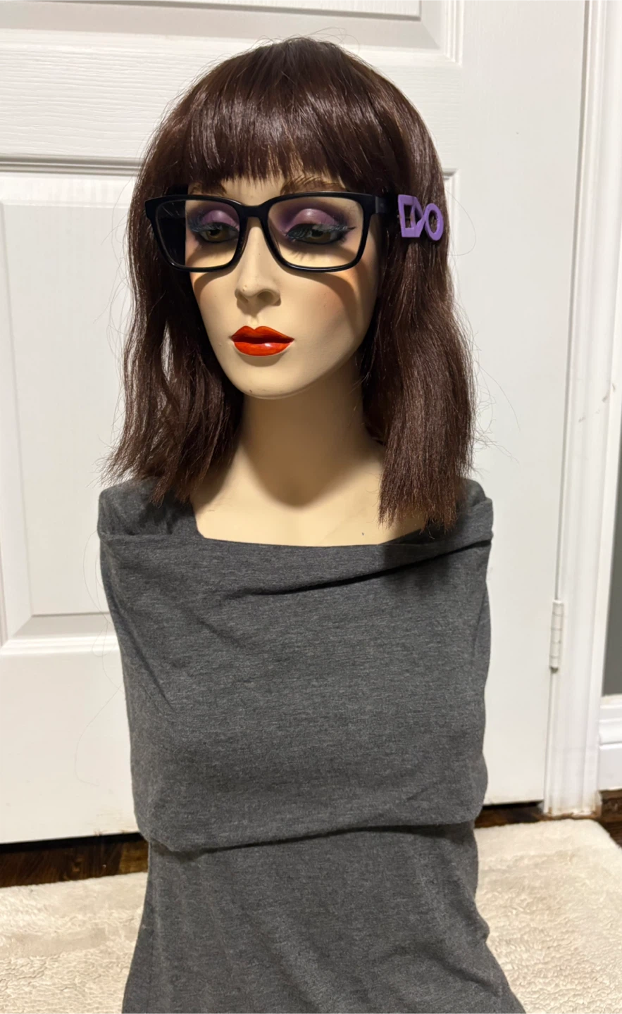 Scooby-Doo Velma Costume Wig
