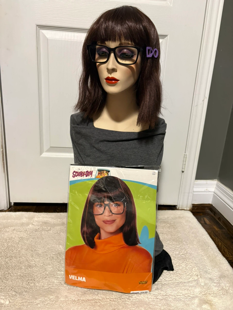 Scooby-Doo Velma Costume Wig - photo 2