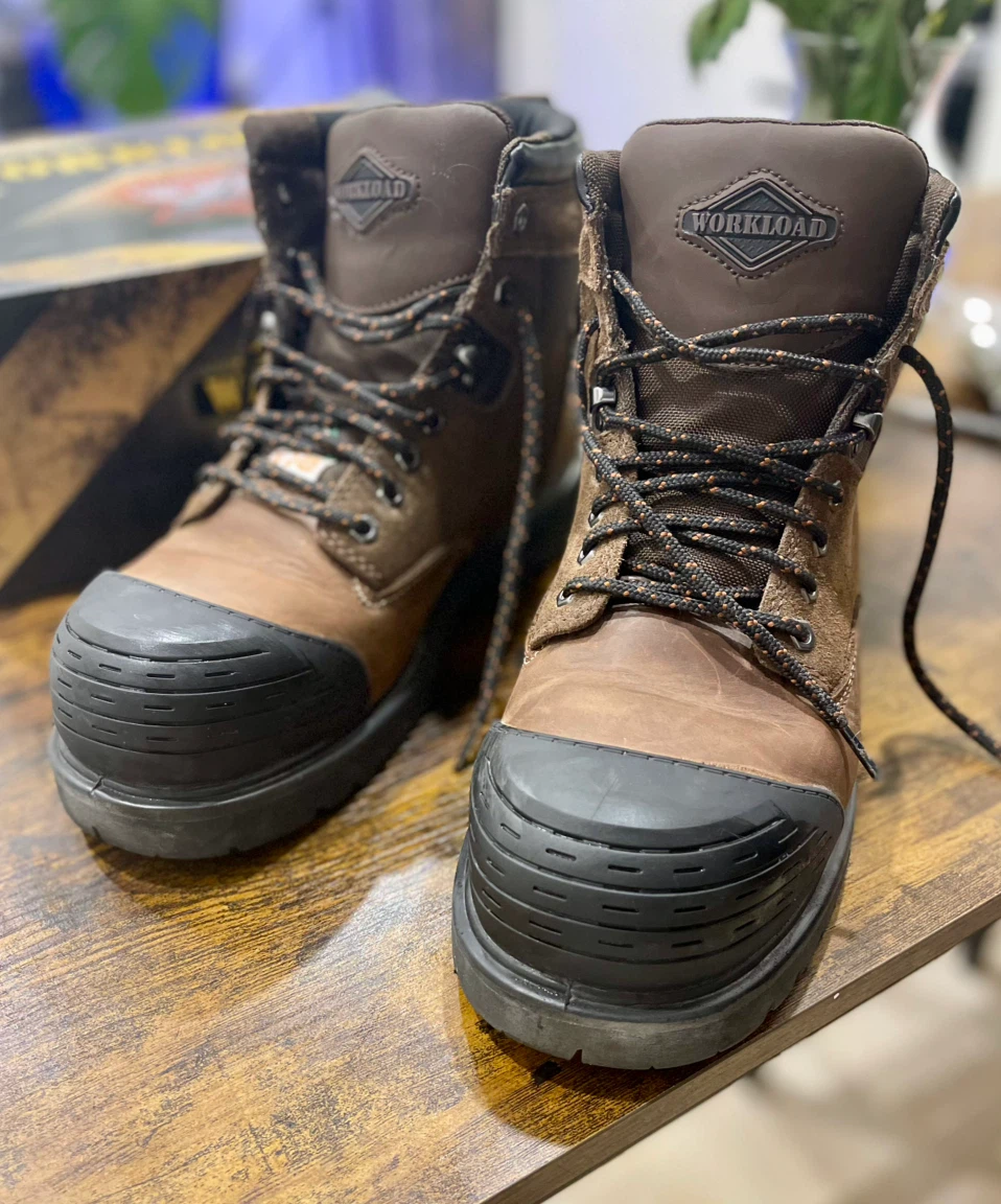 Steel Toe Safety Boots - Size 11 (Like New with Box) - photo 3