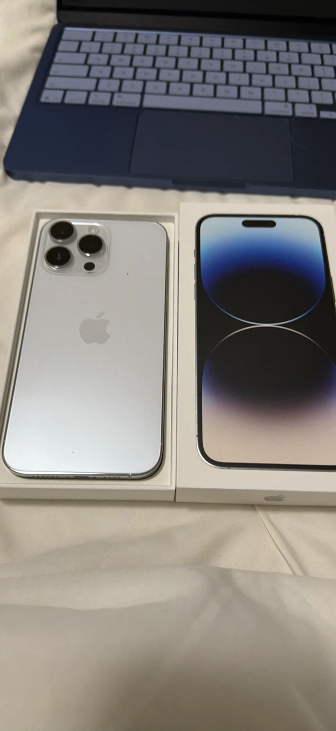 Apple iPhone 14 Pro Max 128GB Silver - photo 2