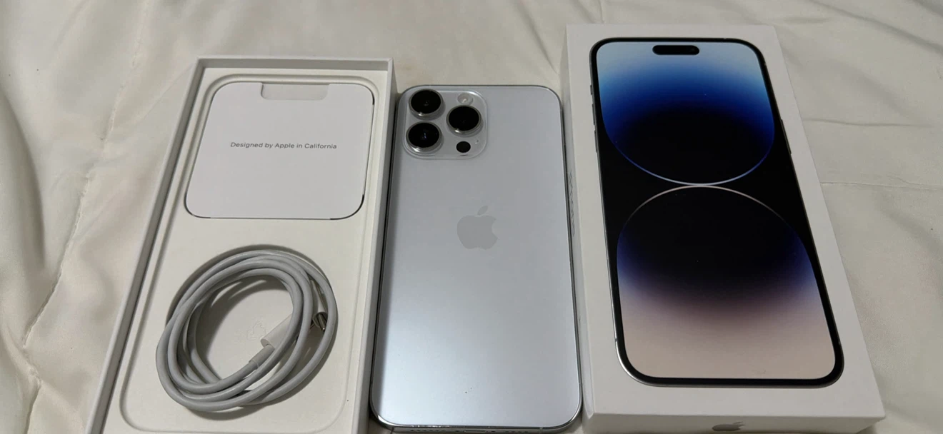 Apple iPhone 14 Pro Max 128GB Silver - photo 3