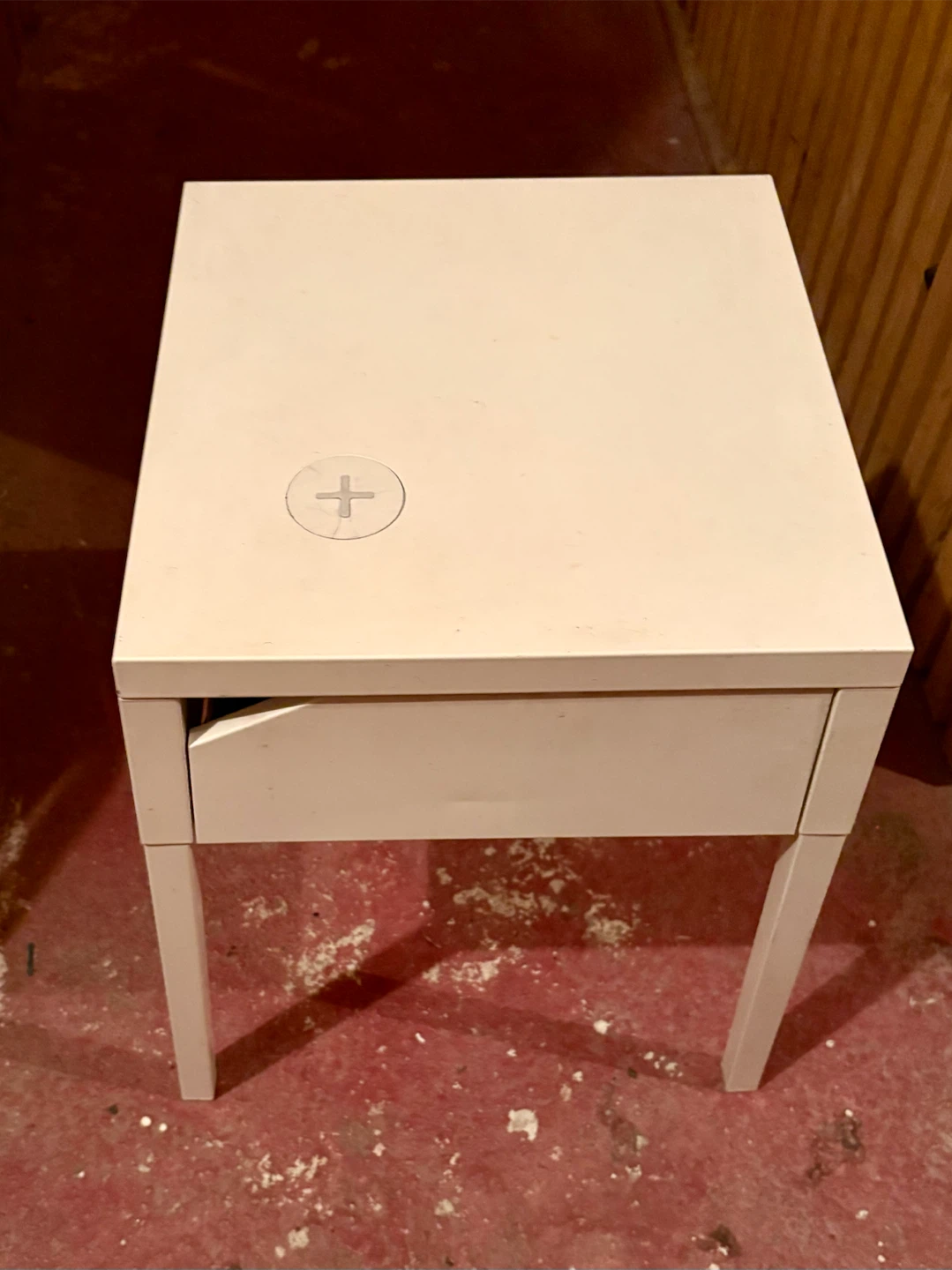 IKEA Nordli Nightstand with Wireless Charging