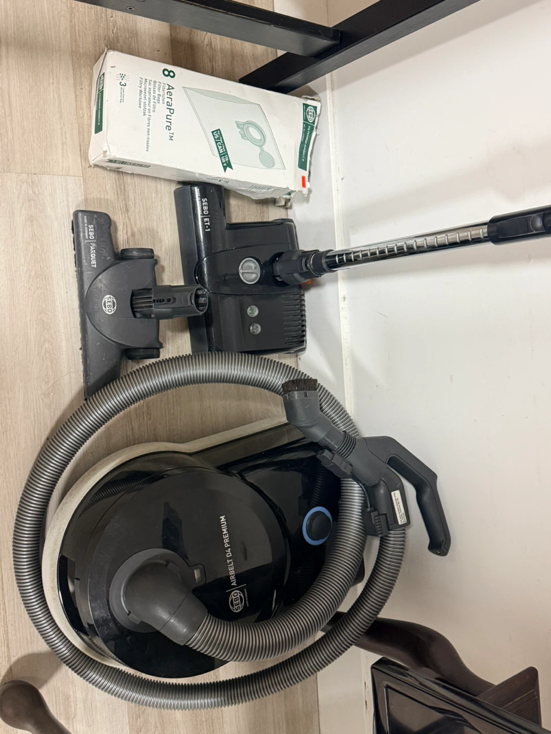 SEBO Airbelt D4 Premium Canister Vacuum
