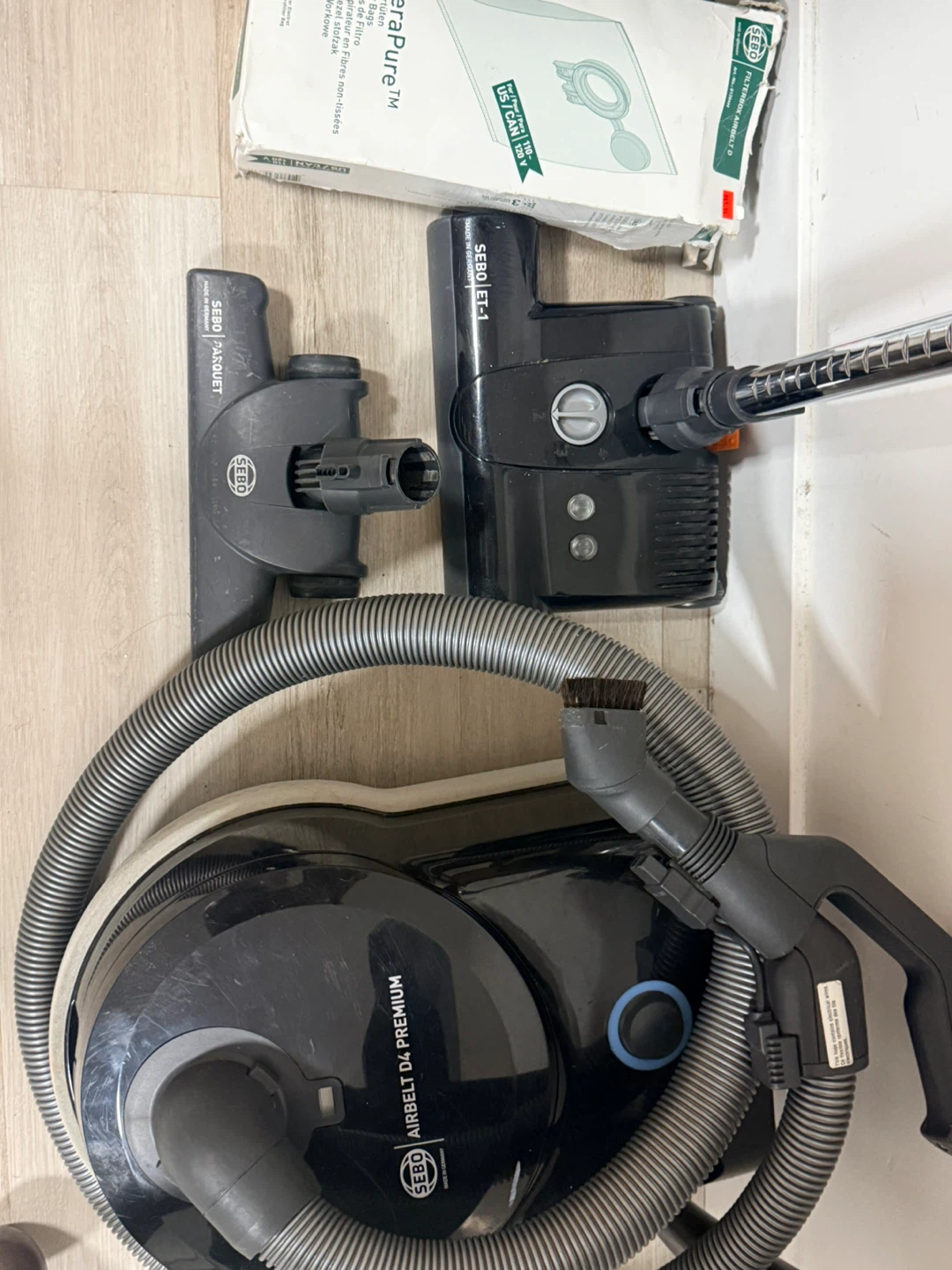 SEBO Airbelt D4 Premium Canister Vacuum - photo 5