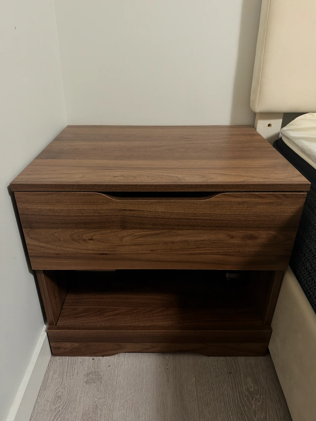 Holland Natural Walnut Dresser and 2 Nightstands from The Brick - photo 2
