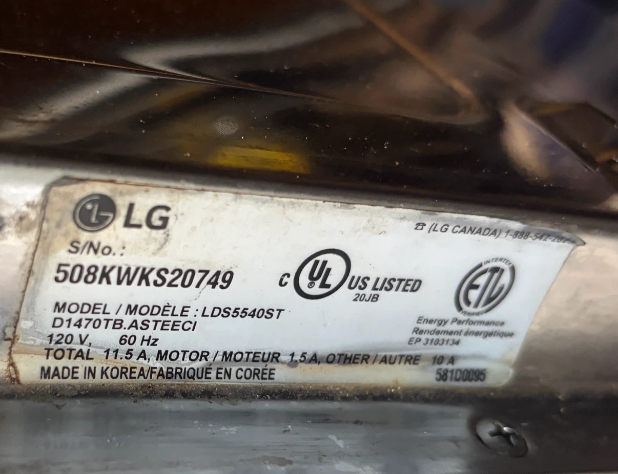 LG Inverter DirectDrive Dishwasher - photo 2