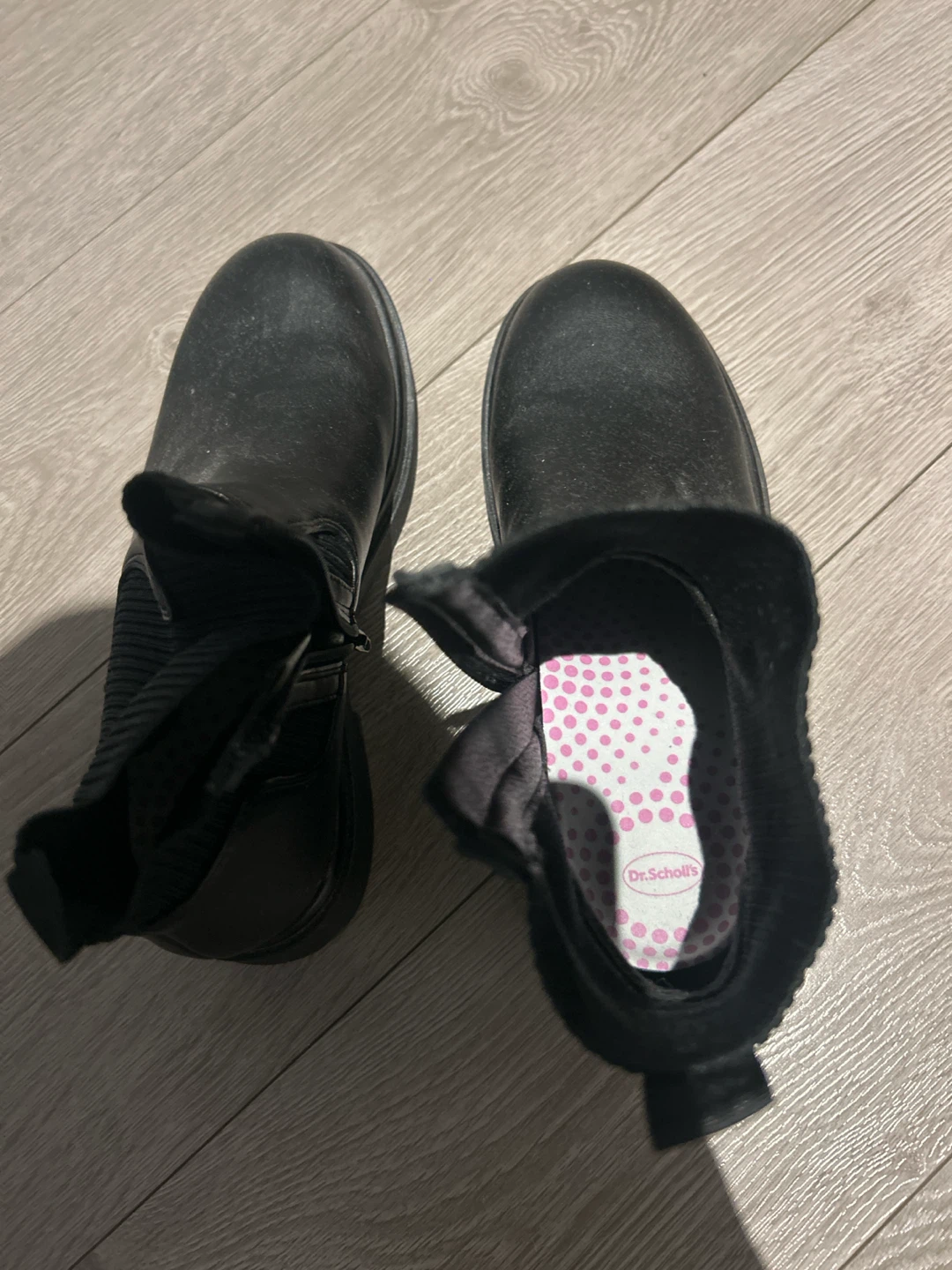 Black Ankle Boots - Size 9 - photo 4