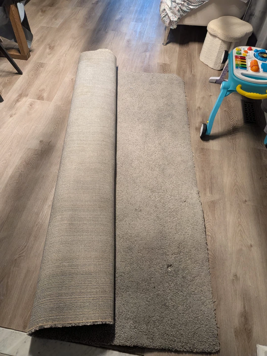 IKEA STOENSE Large Gray Rug