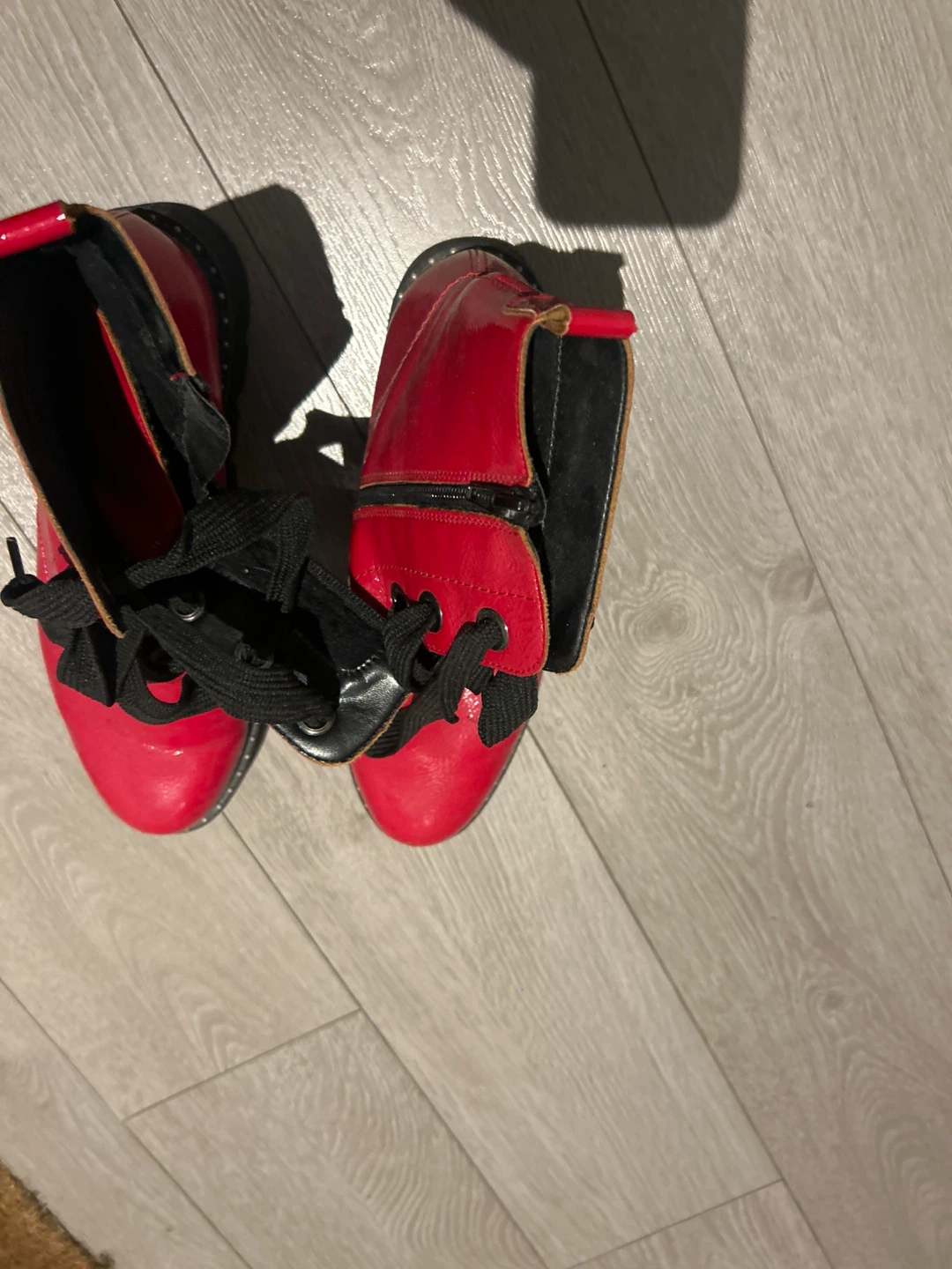Red Ankle Boots - photo 4