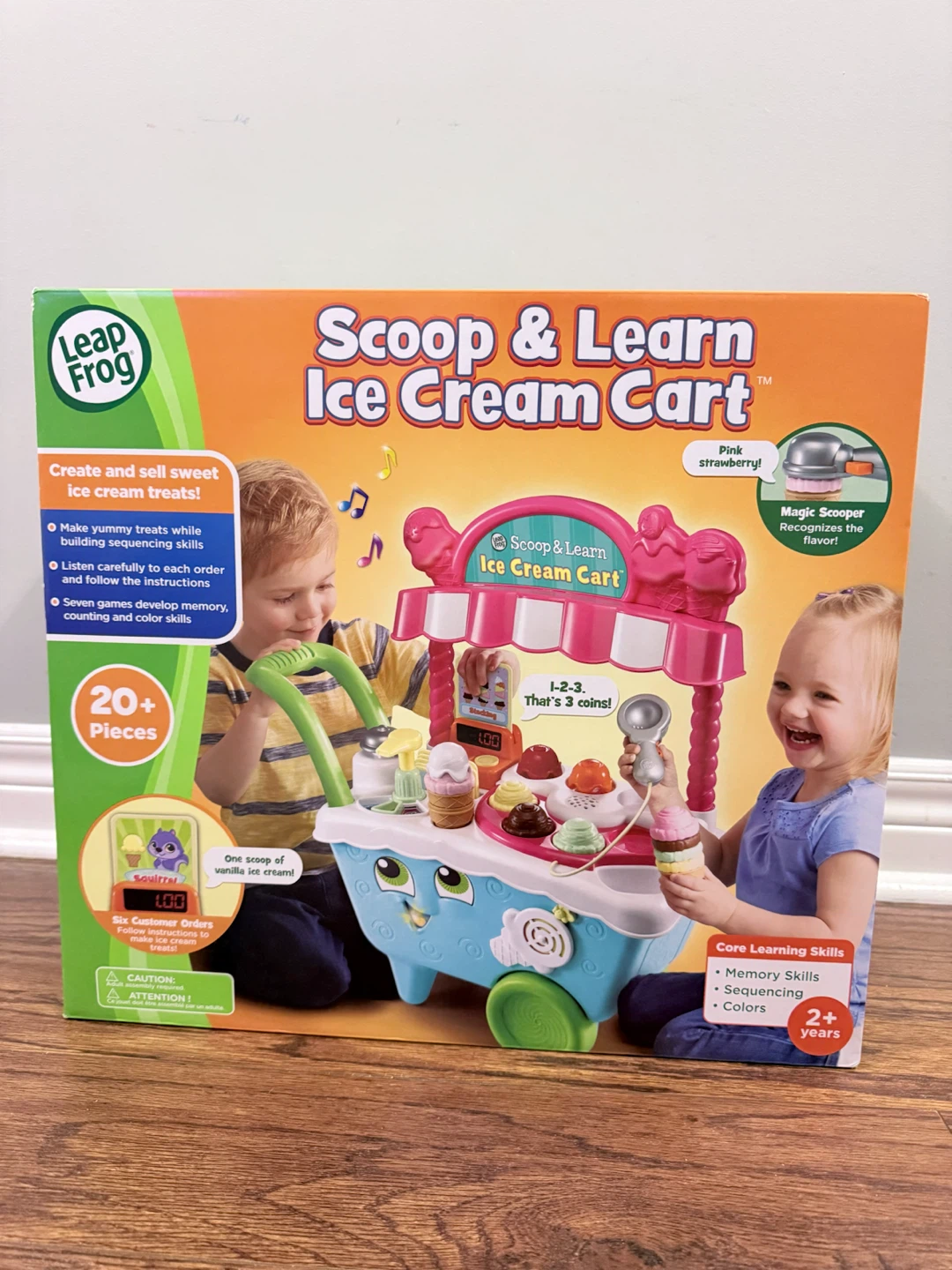 NEW - LeapFrog Scoop & Learn Ice Cream Cart (Unopened) - photo 2