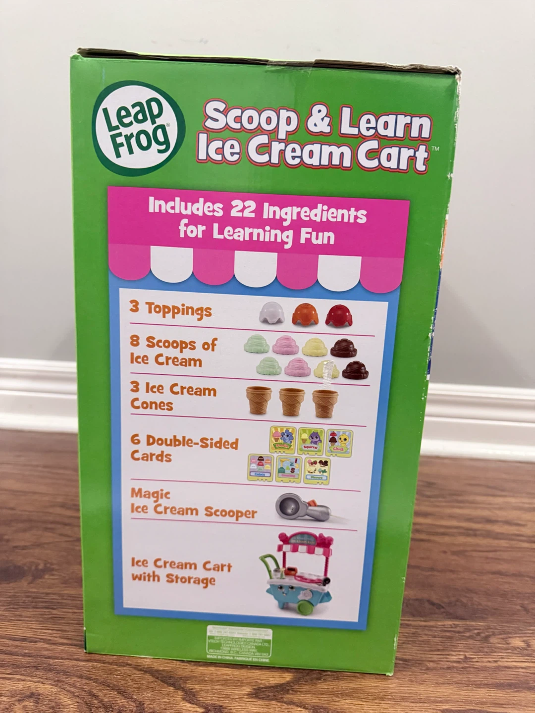 NEW - LeapFrog Scoop & Learn Ice Cream Cart (Unopened) - photo 3
