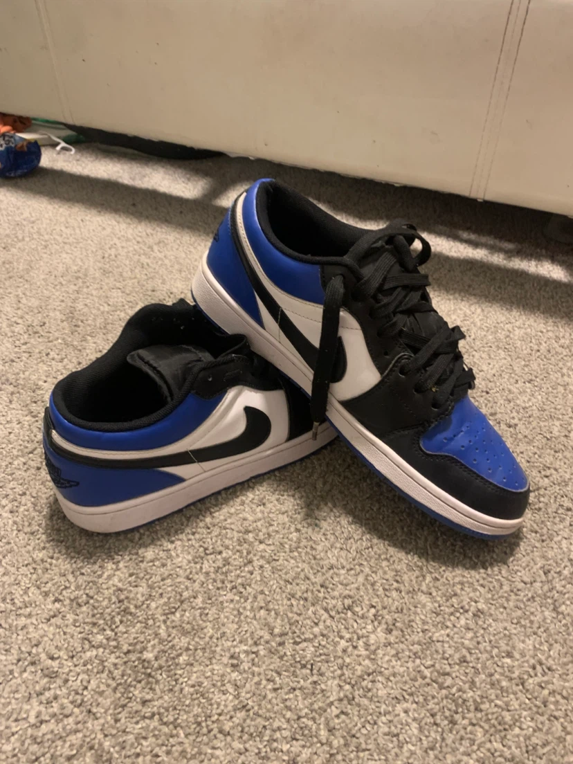 Nike Air Jordan 1 Low Royal Blue Black - photo 2