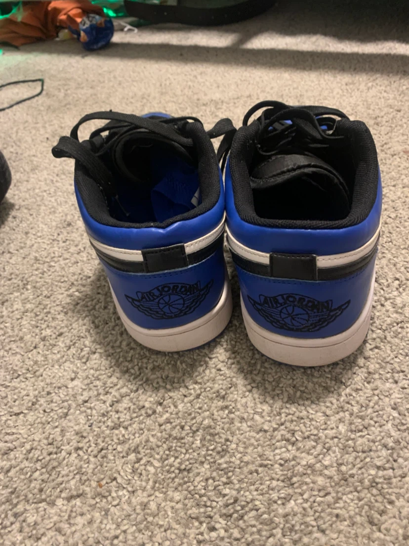 Nike Air Jordan 1 Low Royal Blue Black - photo 3
