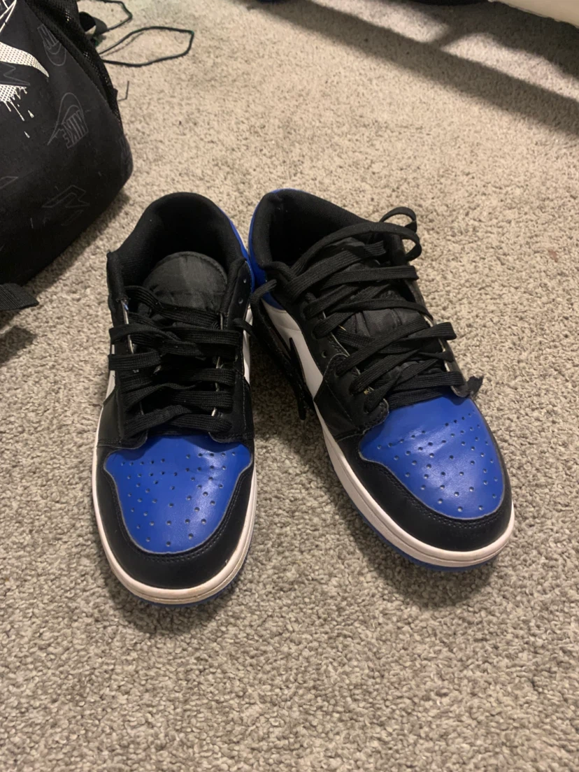 Nike Air Jordan 1 Low Royal Blue Black - photo 4
