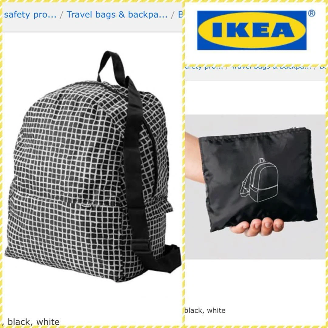IKEA KNALLA Packable Backpack