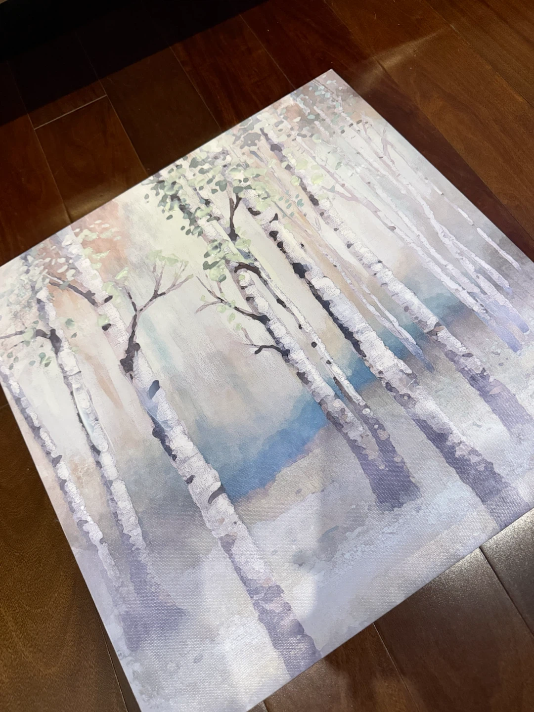 Birch Tree Canvas Wall Art - photo 3
