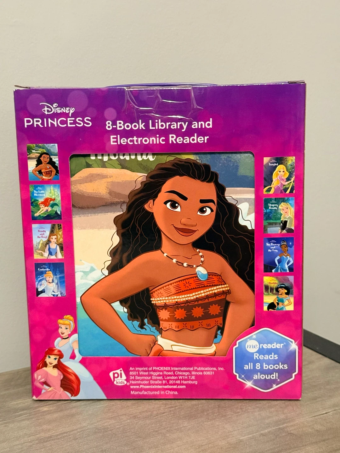 NEW Disney Princess 8-Book Library & Electronic Reader Set - photo 2