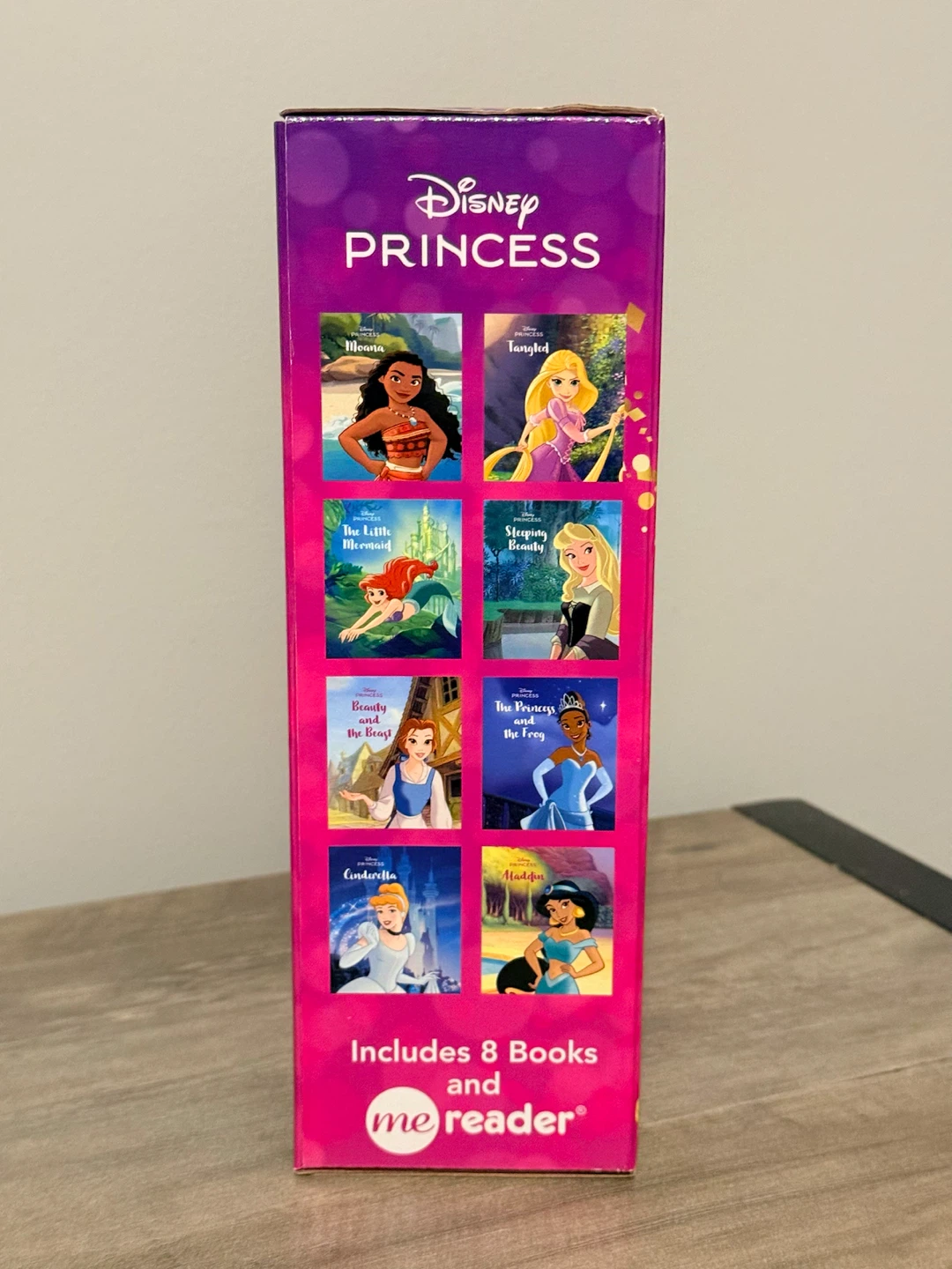 NEW Disney Princess 8-Book Library & Electronic Reader Set - photo 3
