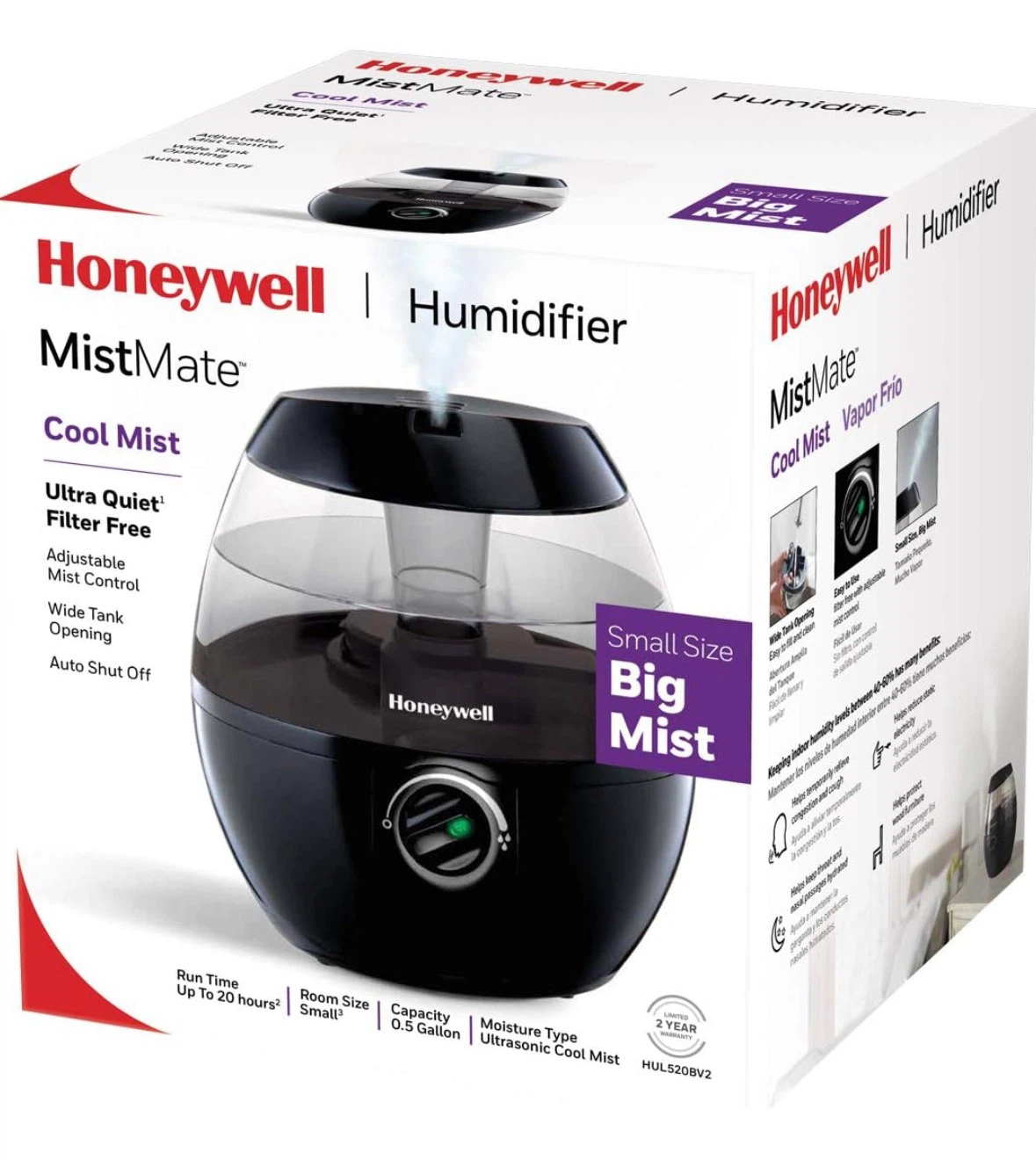 Honeywell MistMate Humidifier - photo 5