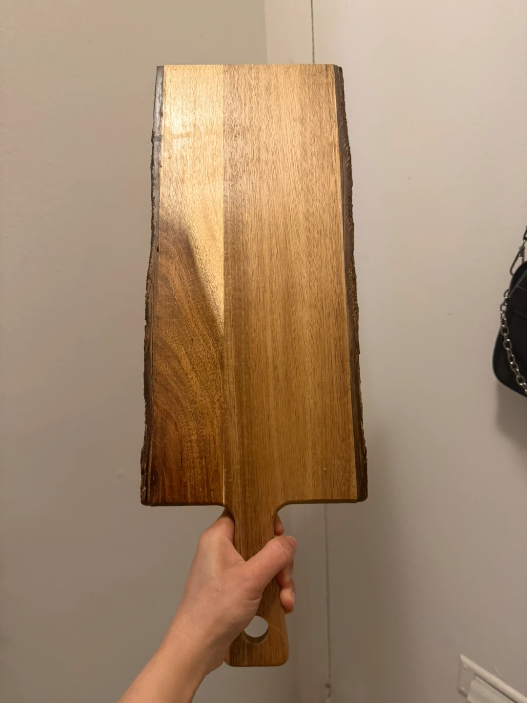 Live Edge Wooden Serving Board