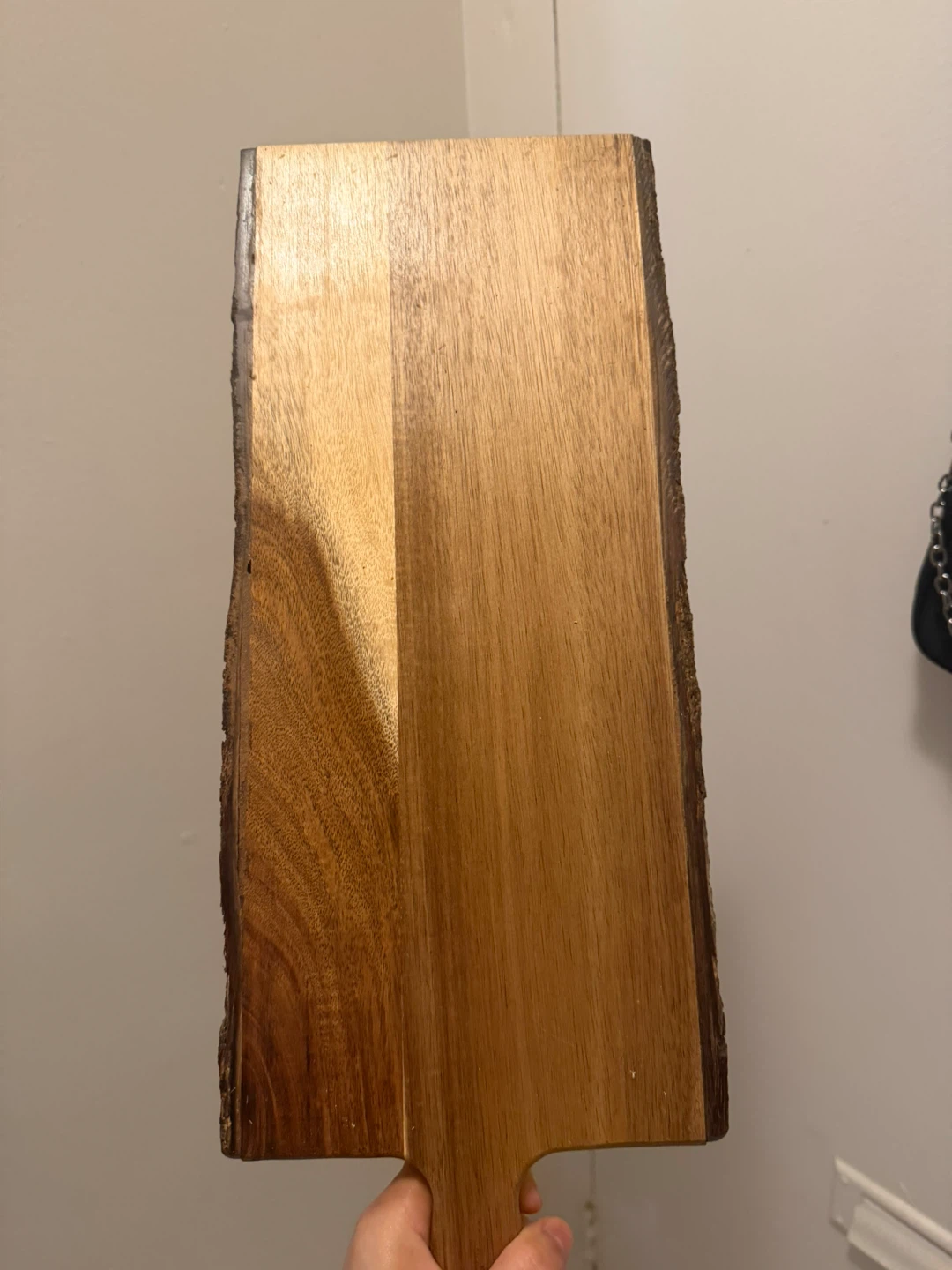 Live Edge Wooden Serving Board - photo 2