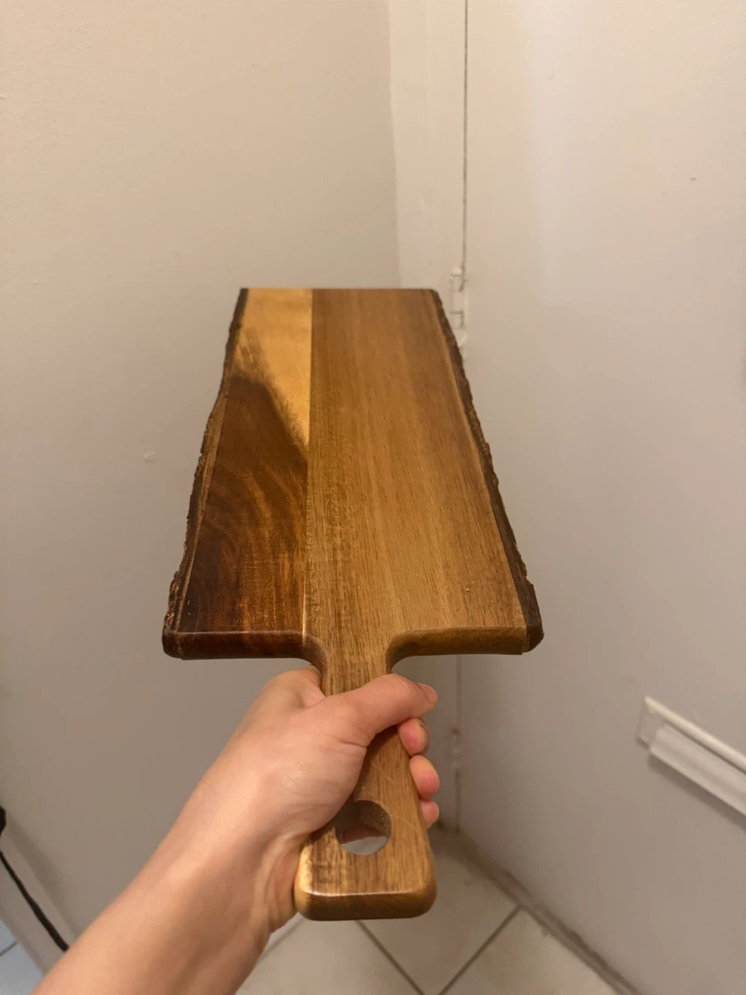 Live Edge Wooden Serving Board - photo 3