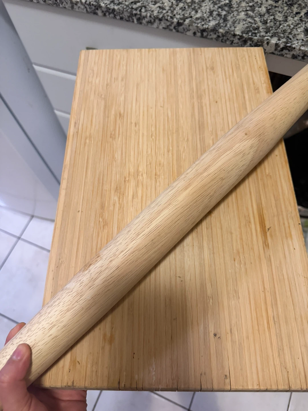 Wooden rolling pin set - photo 3