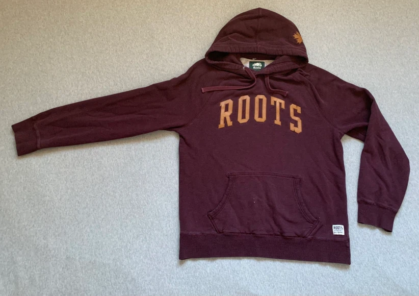Roots Canada Hooded Sweatshirt - Size Small