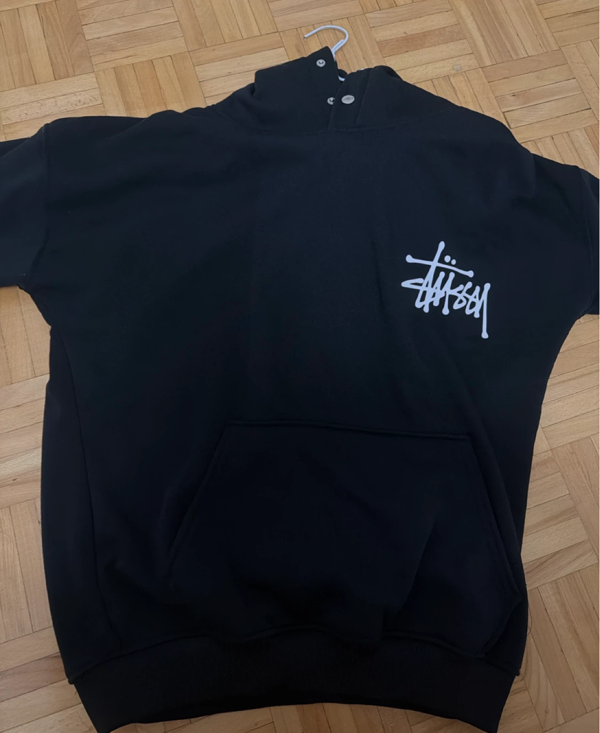 Stüssy Black Hoodie