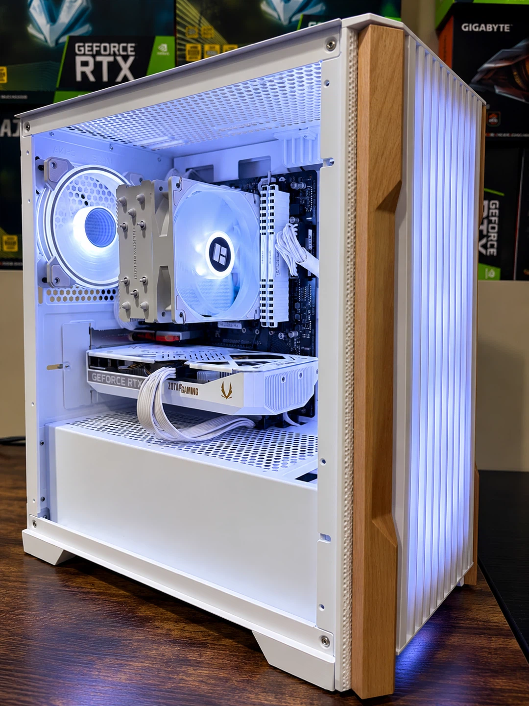 White RTX 5060 Gaming PC | Ryzen 5 5600XT | 16GB RAM | 1TB SSD