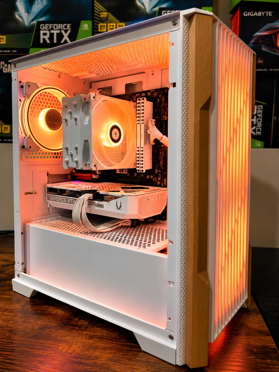 White RTX 5060 Gaming PC | Ryzen 5 5600XT | 16GB RAM | 1TB SSD - photo 4