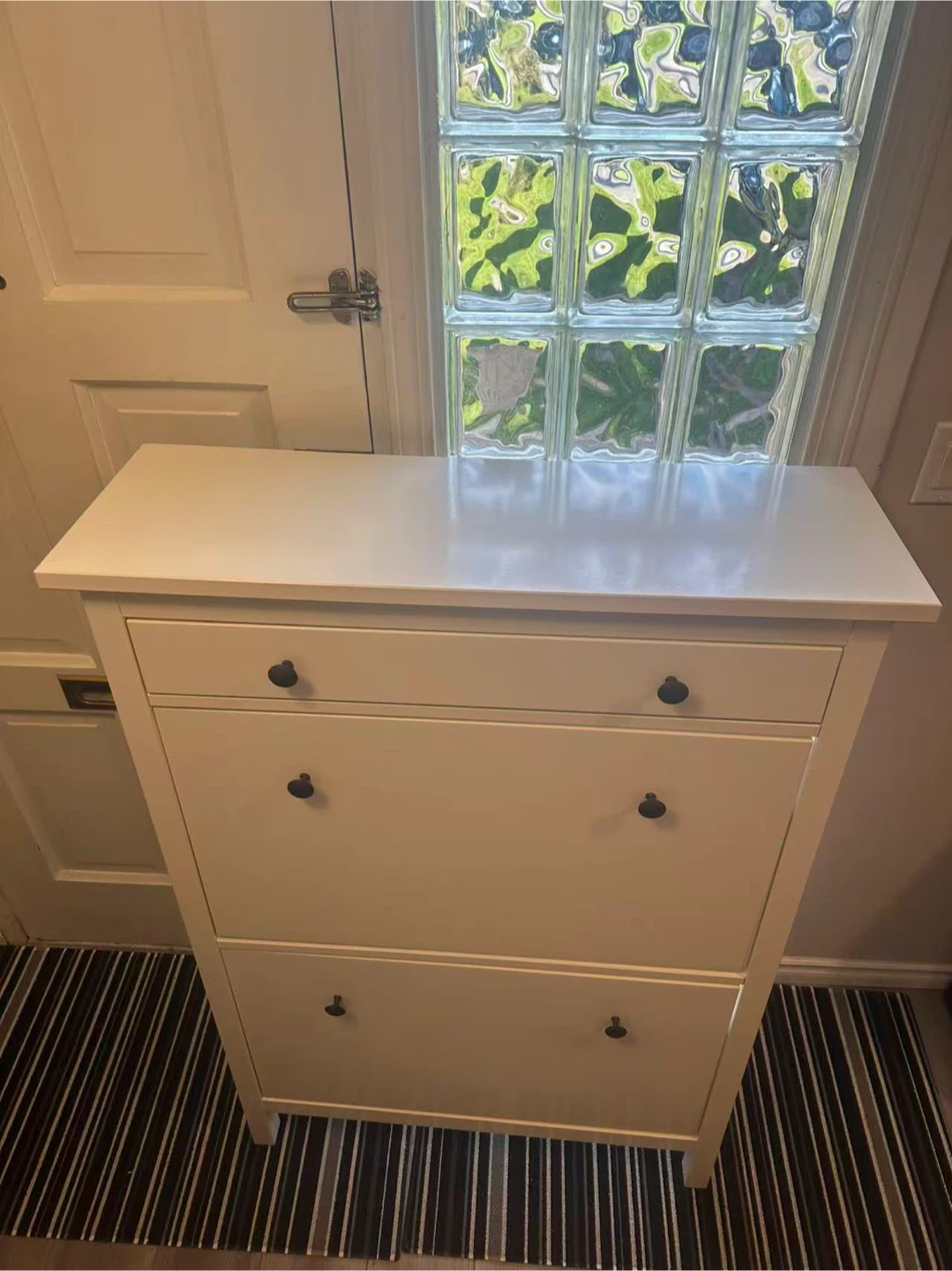 White IKEA Shoe Cabinet - photo 2