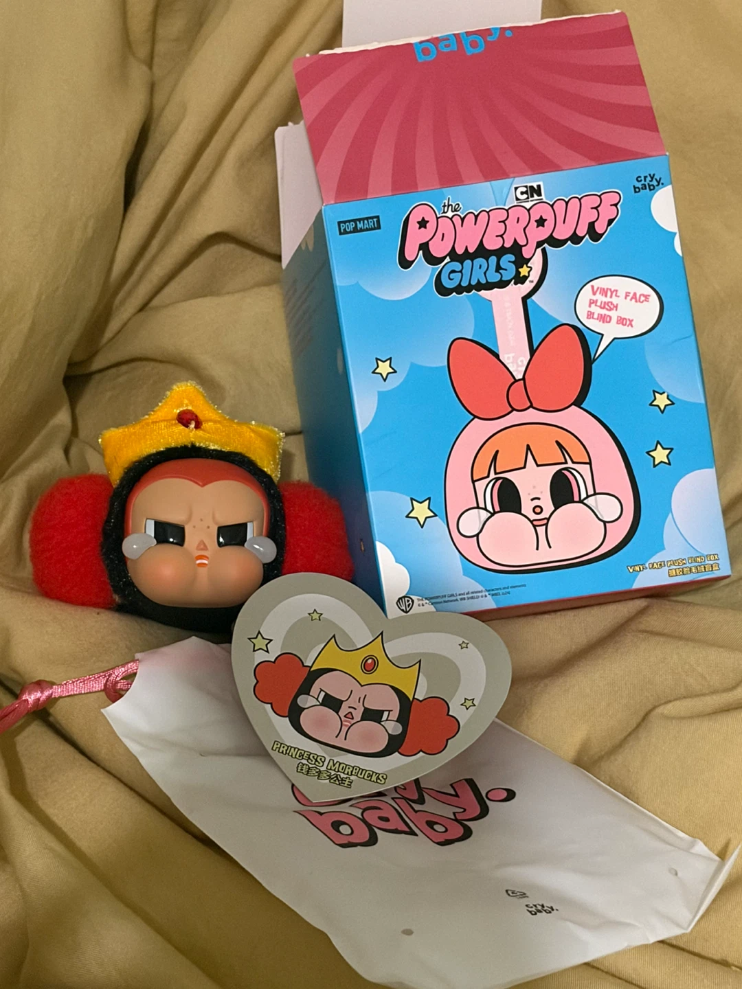 [Just Opened] Cry baby X Powerpuff Girls Secret Keychain