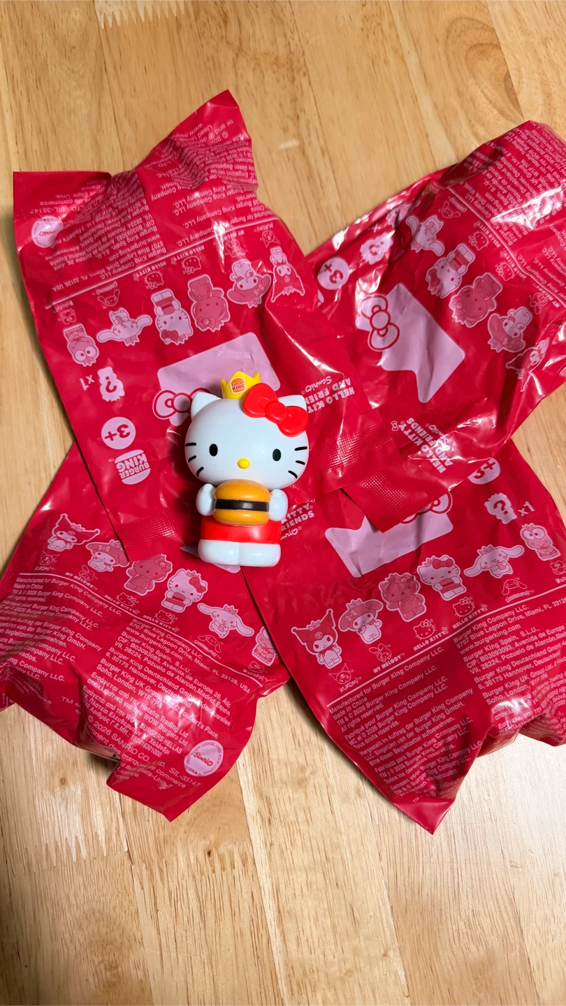 Burger King Hello Kitty Figures