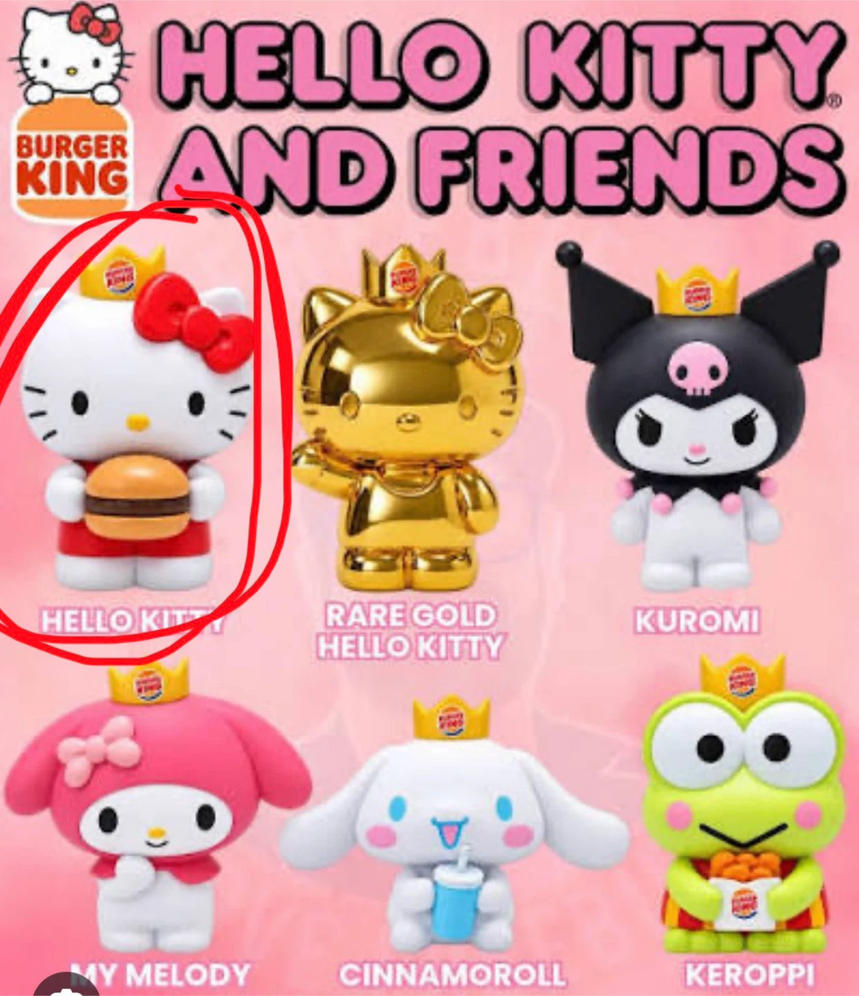 Burger King Hello Kitty Figures - photo 2
