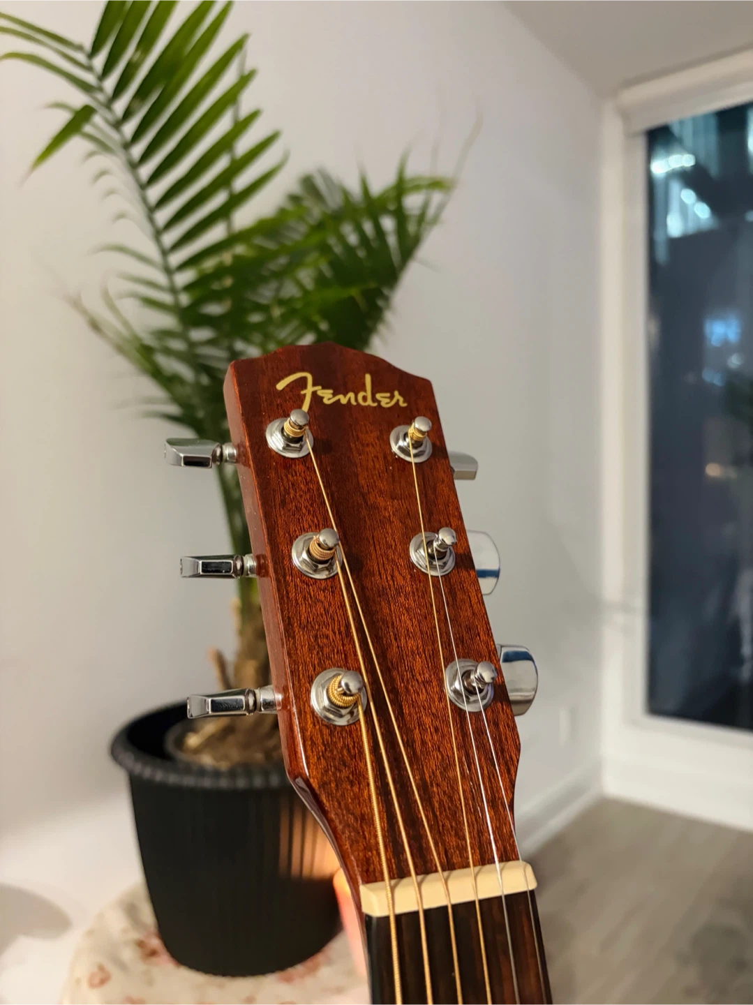 Fender CD60SCE Acoustic-Electric Guitar All Mahogany - photo 3