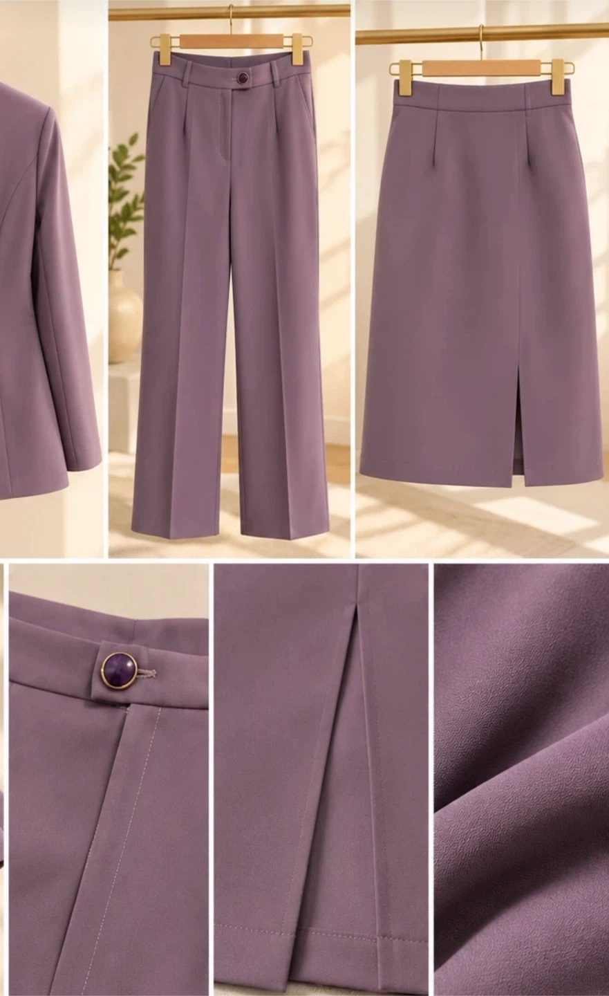 Elegant Handmade 3-Piece Women’s Suit – Size M - photo 5