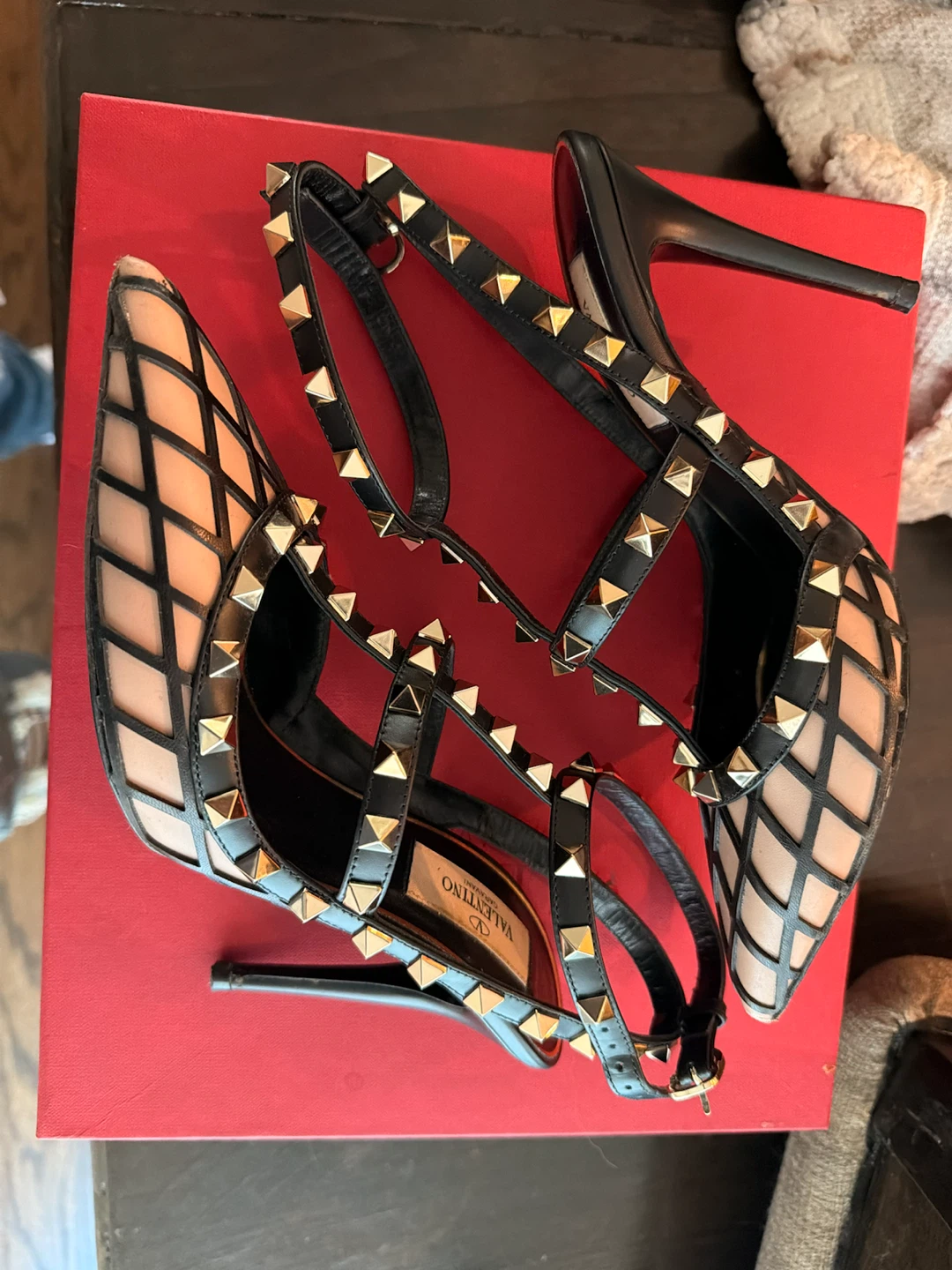 Valentino Garavani Ankle Strap Heels Size 36