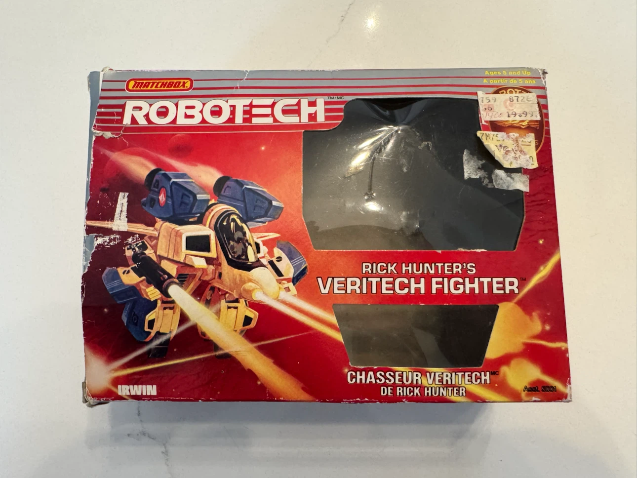 Vintage Matchbox Robotech Rick Hunter’s Veritech Fighter - photo 4