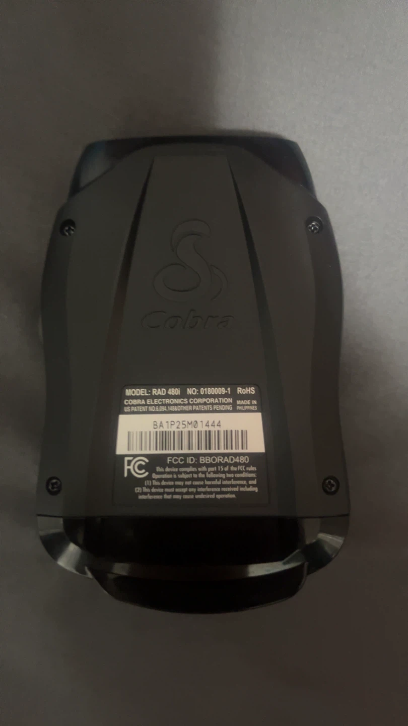 Cobra RAD 480i Radar Detector - photo 3